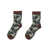Chaussettes bio dinosaures pour enfants - coton durable avec motif aventure